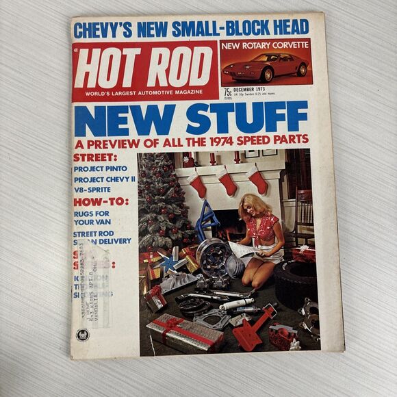 Vintage 1973 HOT ROD MAGAZINE Lot Of 7 Magazines - Picture 8 of 8